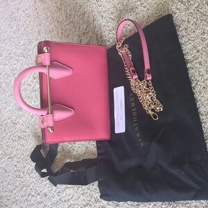 NWOT Strathberry Nano Tote - Raspberry and Pink